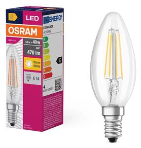LED Žiarovka FILAMENT B40 E14/4W/230V 2700K - Osram