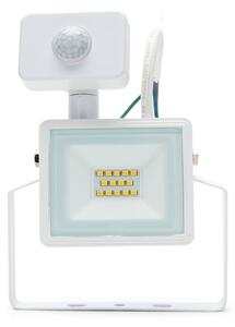 Aigostar - LED Reflektor so senzorom LED/10W/230V 4000K IP65 biela