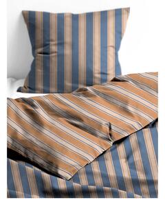 Modro-oranžové obliečky na jednolôžko z bio bavlny 135x200 cm Nordic - Södahl