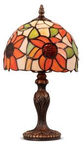 Brilagi - Tiffany vitrážová stolná lampa SUNFLOWER 1xE27/60W/230V