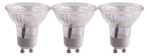 SADA 3x LED Žiarovka GU10/4,5W/230V 4000K