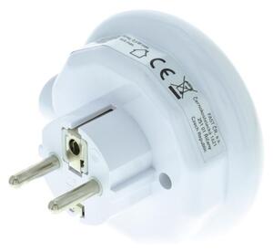 Retlux - LED Orientačné svietidlo so súmrakovým senzorom a zásuvkou LED/0,6W/230V