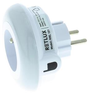 Retlux - LED Orientačné svietidlo so súmrakovým senzorom a zásuvkou LED/0,6W/230V