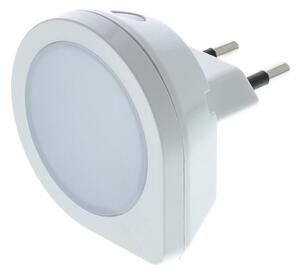 Retlux - LED Orientačné svietidlo so senzorom do zásuvky LED/0,4W/230V 3000K biela