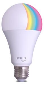 Retlux - LED RGBW Stmievateľná žiarovka A70 E27/14W/230V 2700-6500K Wi-Fi Tuya