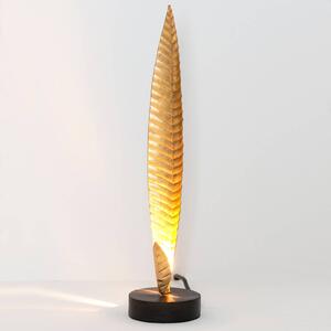 Stolová lampa Penna zlatá výška 38 cm
