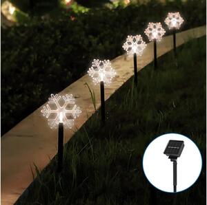 Aigostar - LED Solárne vianočné svietidlo LED/0,054W/1,2V 1m IP65 studená biela