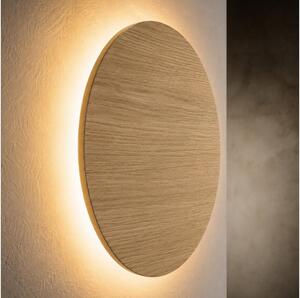 Nástenné svietidlo LUNA 4xG9/8W/230V priemer 40 cm dub