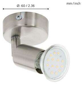 Eglo 92595 - LED Nástenné bodové svietidlo BUZZ-LED 1xGU10/2,8W/230V