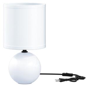 Atmosphera - Stolná lampa TIMÉO 1xE14/60W/230V lesklá biela