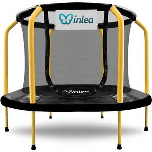 INLEA ULTIMATE Jump Trampolína 150 cm s vnútornou ochrannou sieťou - čierna