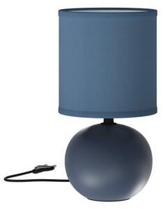 Atmosphera - Stolná lampa TIMÉO 1xE14/60W/230V tmavomodrá