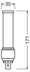 LED Žiarovka G24d-3/9W/230V 4000K - Osram