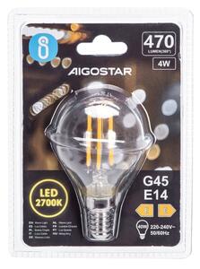 LED Žiarovka G45 E14/4W/230V 2700K - Aigostar