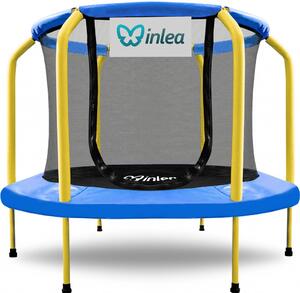 INLEA ULTIMATE Jump Trampolína 150 cm s vnútornou ochrannou sieťou - modrá