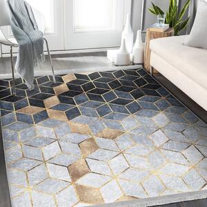 Modro-sivý koberec 80x150 cm - Mila Home