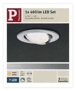 Paulmann 93603 - LED-GU10/7W IP23 Stmievateľné kúpeľňové svietidlo NOVA 230V