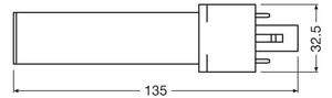 LED Žiarovka G23/3,5W/230V 4000K - Osram