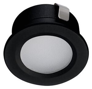 Kanlux 23525 - LED Vonkajšie podhľad. svietidlo IMBER LED/1W/12V 6500K IP65 čierna