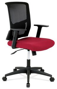 Kancelárska stolička s bordovým sedákom (a-B1012 bordová)