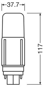 LED Žiarovka G24d/7,5W/230V 4000K - Osram