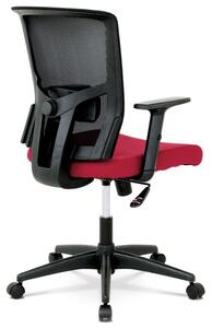Kancelárska stolička s bordovým sedákom (a-B1012 bordová)