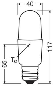 LED Stmievateľná žiarovka E27/11W/230V 6500K CRI 90 - Osram