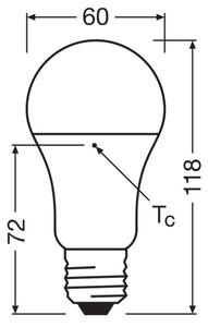 LED Žiarovka z recyklovaného plastu A100 E27/14W/230V 4000K - Osram