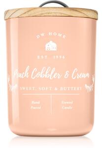 DW Home Farmhouse Peach Cobbler & Cream vonná sviečka 108 g