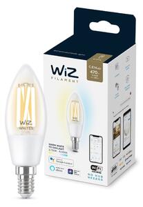 LED Stmievateľná žiarovka C35 E14/4,9W/230V 2700-6500K CRI 90 Wi-Fi - WiZ