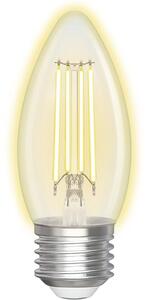 LED Stmievateľná žiarovka FILAMENT C35 E27/4,5W/230V 2700-6500K Wi-Fi - Aigostar