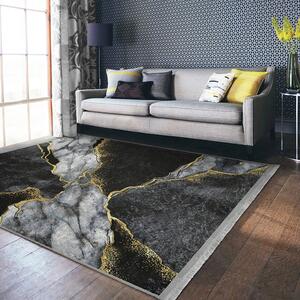 Čierny koberec 80x150 cm - Mila Home