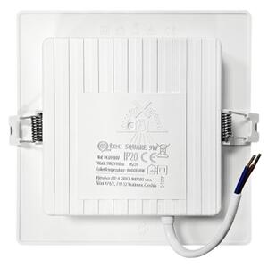 LED Podhľadové svietidlo SQUARE LED/9W/230V 4000K 14,5x14,5 cm biela