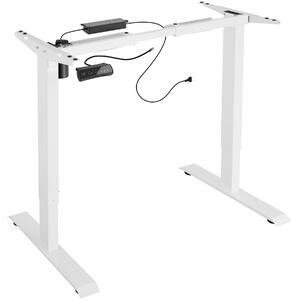 Rám stola elektr. výškovo nastaviteľný s funkciou pamäte 85-129x65x71-121cm - biela