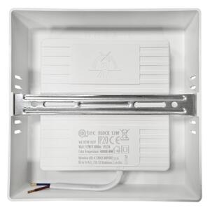 LED Stropné svietidlo BLOCK LED/12W/230V 4000K 16,7x16,7 cm biela