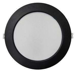 LED Podhľadové svietidlo CIRCLE LED/18W/230V 4000K pr. 22 cm čierna