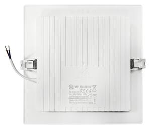 LED Podhľadové svietidlo SQUARE LED/18W/230V 4000K 22x22 cm biela