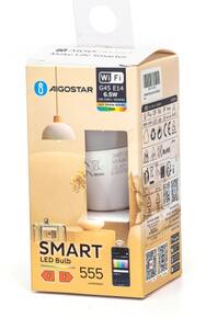 LED Stmievateľná žiarovka FILAMENT G45 E14/6,5W/230V 2700-6500K Wi-Fi - Aigostar
