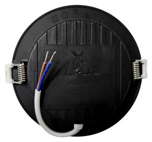 LED Podhľadové svietidlo CIRCLE LED/6W/230V 4000K pr. 12 cm čierna