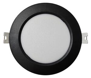 LED Podhľadové svietidlo CIRCLE LED/6W/230V 4000K pr. 12 cm čierna