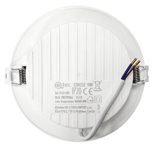LED Podhľadové svietidlo CIRCLE LED/9W/230V 4000K pr. 14,5 cm biela
