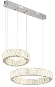 Globo 67162-80 LED závesné stropné svietidlo MUCKY | 80W integrovaný LED zdroj | 4405lm | 2700-6000K