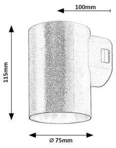 Rabalux 77161 - LED Vonkajšie nástenné svietidlo URFA LED/9W/230V IP65 biela