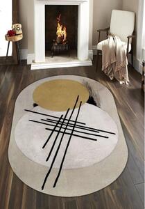Žlto-béžový koberec 60x100 cm - Rizzoli