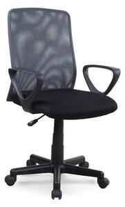 Kancelárska otočná stolička ALEX - látka, čierna