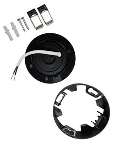 LED Podhľadové bodové svietidlo LED/5W/230V 4200K pr. 9,3 cm čierna