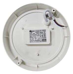 LED Vonkajšie stropné svietidlo LED/15W/230V 4200K pr. 15,5 cm IP64 biela