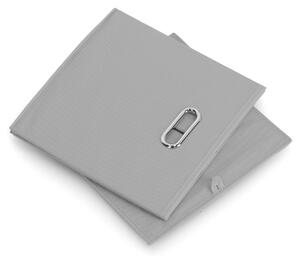 Zeller Textilný úložný box sivý 32x32x32 cm
