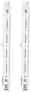 SADA 2x Priemyselná žiarovka J118 R7s/160W/230V 2900K - Aigostar