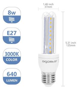 LED Žiarovka B5 E27/8W/230V 3000K - Aigostar